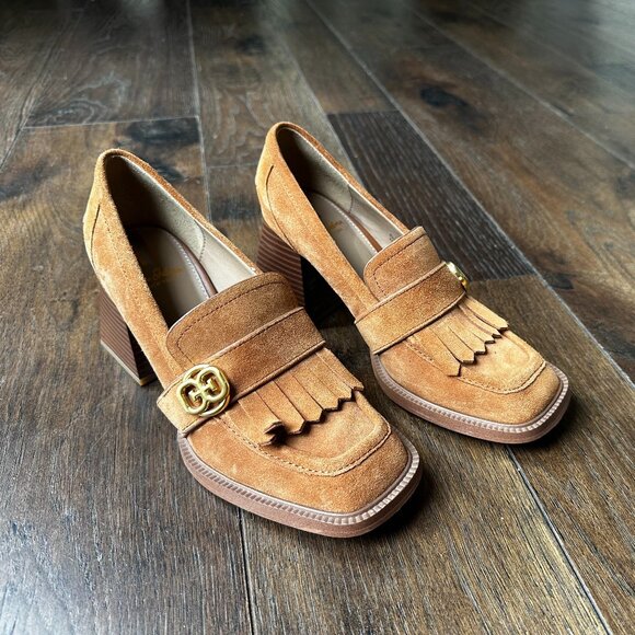 Sam Edelman QUINLEY BLOCK HEEL LOAFER Women's Sz 6.5 - Picture 1 of 4
